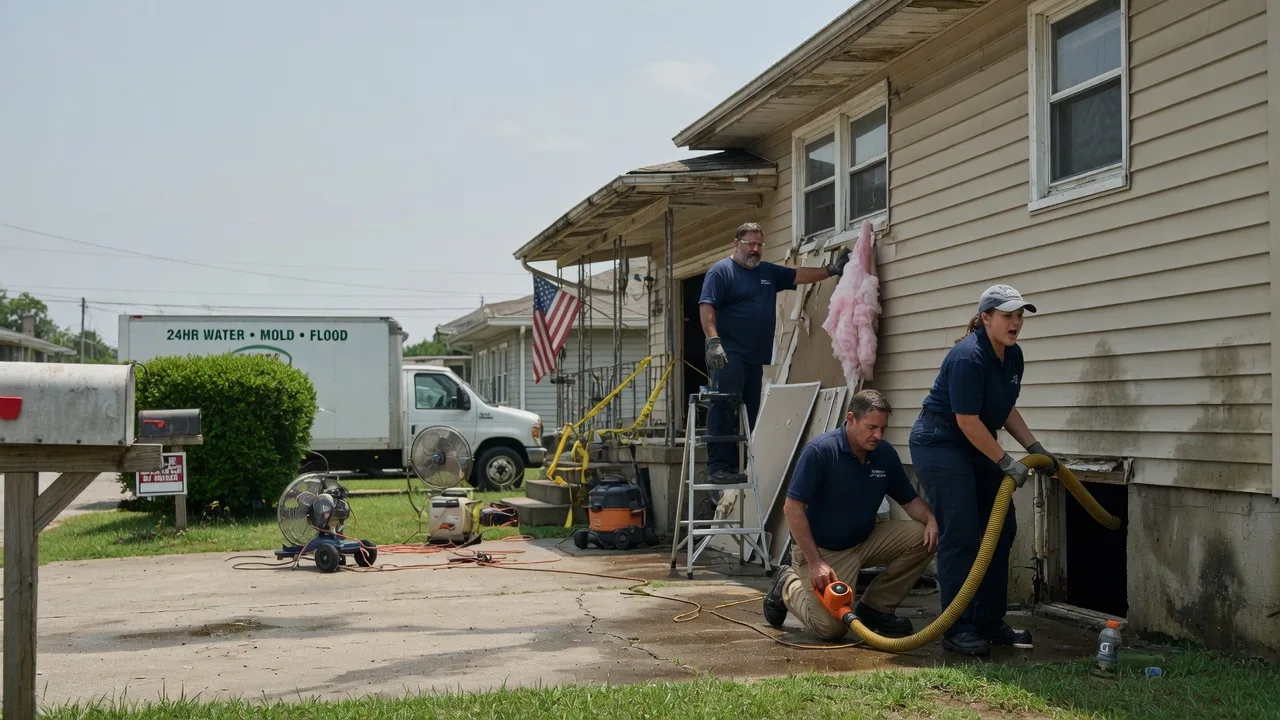 Water Damage Repair in Excel, AL near me